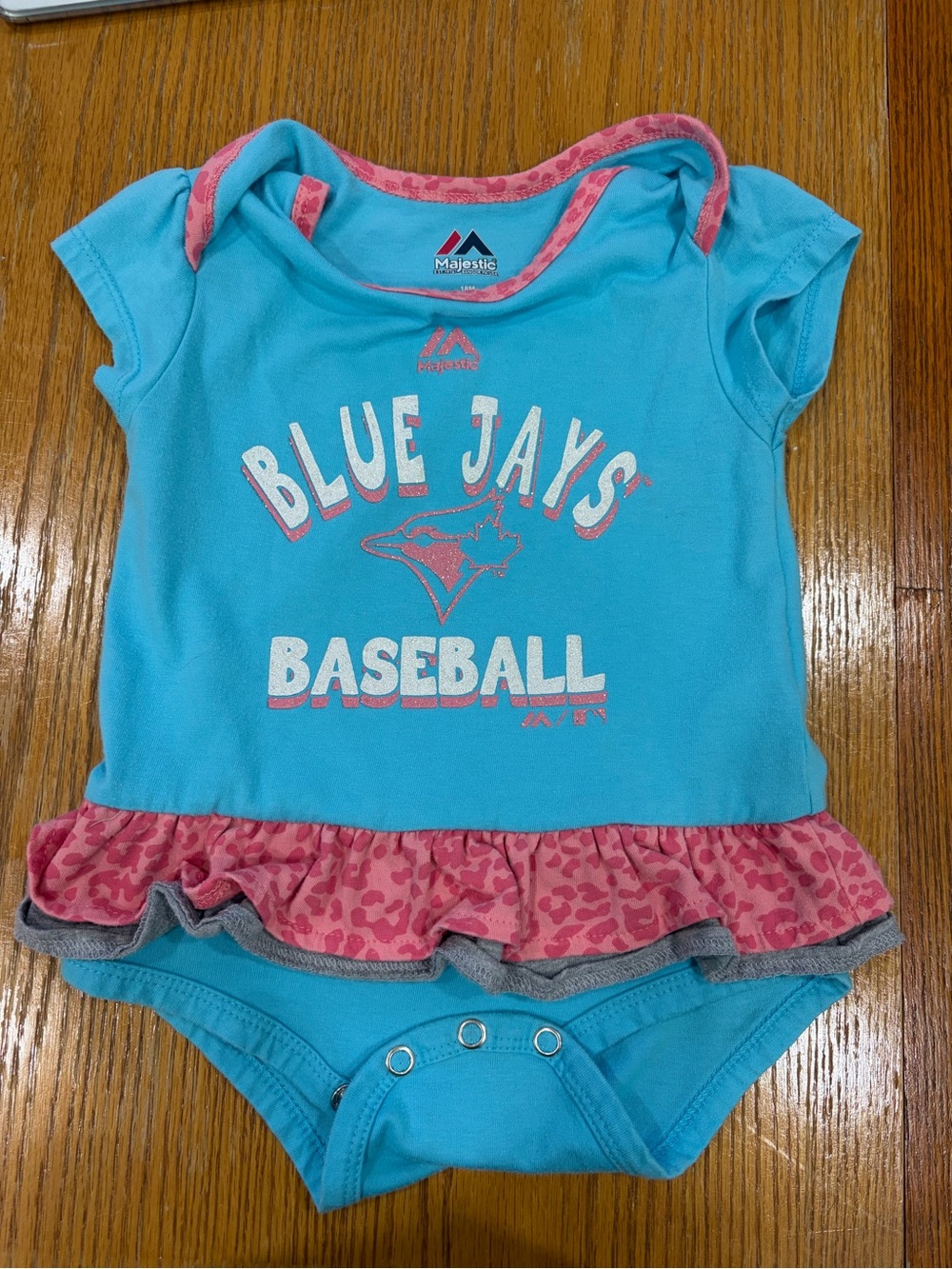 18M Toronto blue jays onesie for baby girl